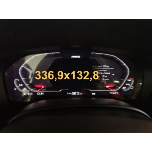 BMW 6 Series (G32) 2017 - Present Digital Speedometer (without sensor) 12,3" ExtraShield Screeen Protector