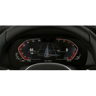 BMW 6 Series (G32) 2017 - 2020 Digital Speedometer (with sensor) 12,3" ExtraShield Screeen Protector