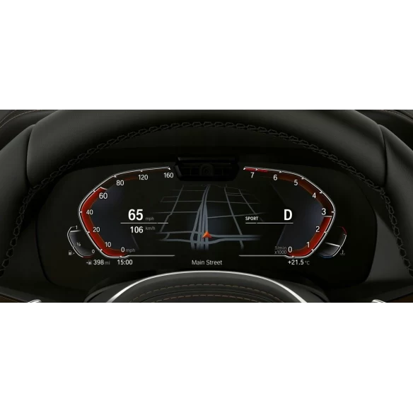 BMW 6 Series (G32) 2017 - 2020 Digital Speedometer (with sensor) 12,3" ExtraShield Screeen Protector