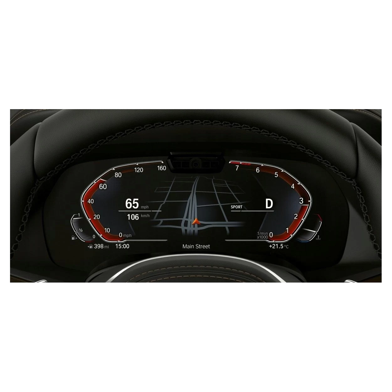 BMW 6 Series (G32) 2017 - 2020 Digital Speedometer (with sensor) 12,3" ExtraShield Screeen Protector