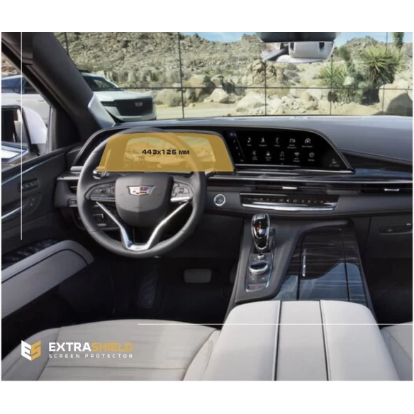 Cadillac Escalade 2021 - Present Digital Speedometer 14.2" ExtraShield Screeen Protector