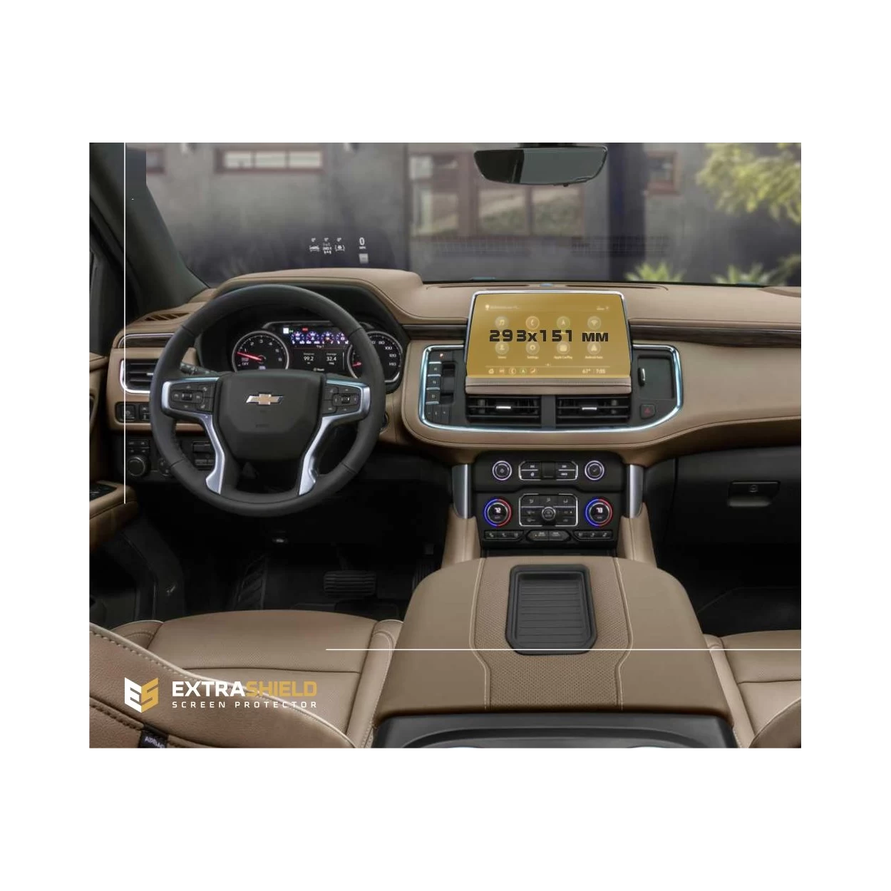 Chevrolet Tahoe 2019 - 2022 Multimedia ExtraShield Screeen Protector