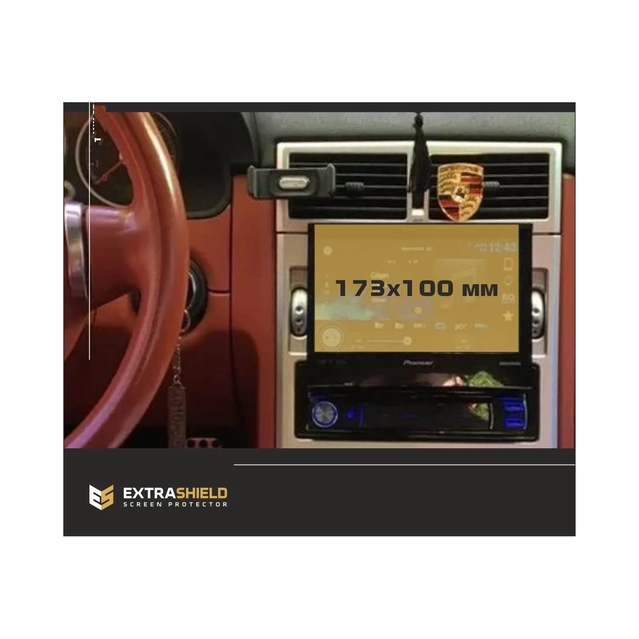 Chrysler Crossfire 2003 - 2008 HeadUnit Teyes CC2L 2DIN Universal 7" ExtraShield Screeen Protector