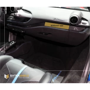 Ferrari F8 Tributo 2019 - Present Multimedia passenger ExtraShield Screeen Protector