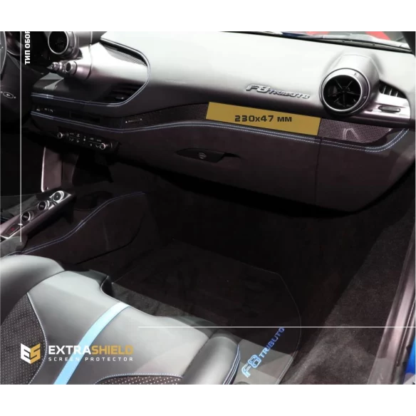 Ferrari F8 Tributo 2019 - Present Multimedia passenger ExtraShield Screeen Protector