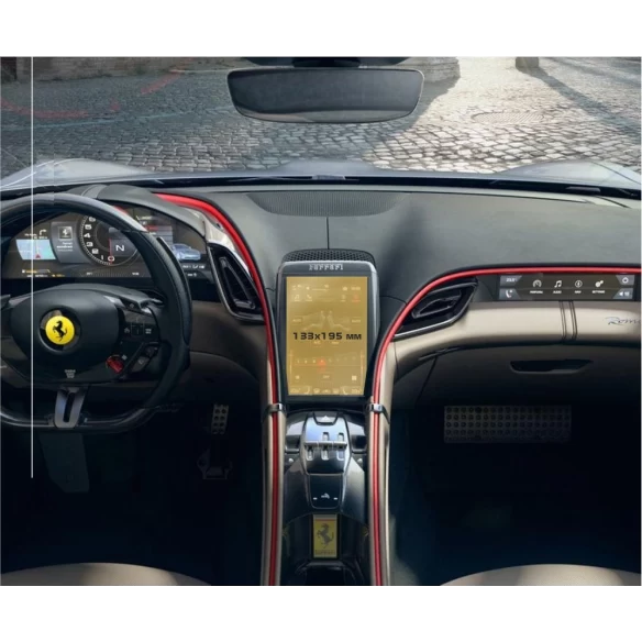 Ferrari Roma 2019 - Present Multimedia 8,4" ExtraShield Screeen Protector