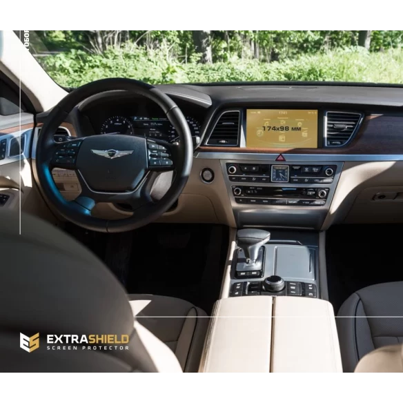 Genesis G80 2017 - 2021 Multimedia 8" ExtraShield Screeen Protector