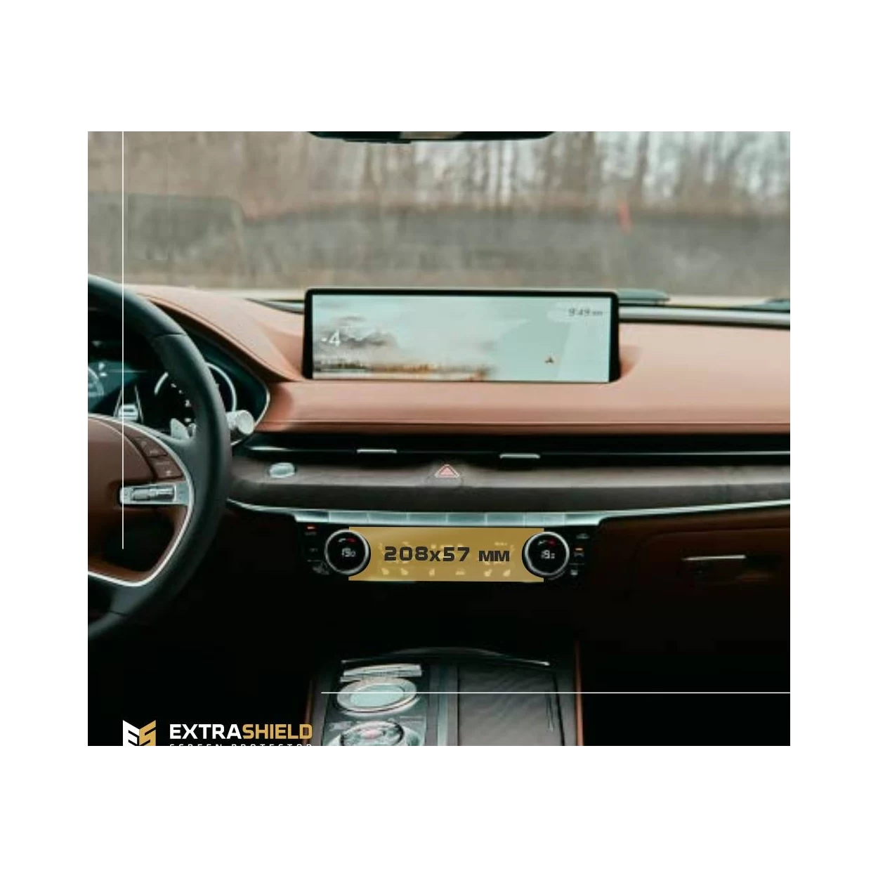 Genesis G80 2021 - Present climate-control ExtraShield Screeen Protector