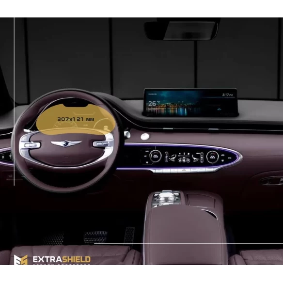 Genesis GV70 2020 - Present Digital Speedometer ExtraShield Screeen Protector