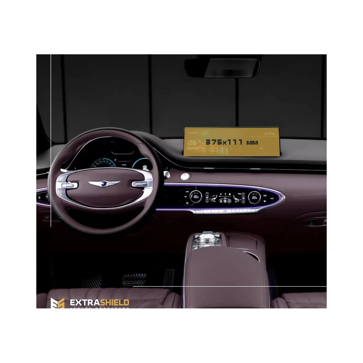 Genesis GV70 2020 - Present Multimedia 14,5" ExtraShield Screeen Protector