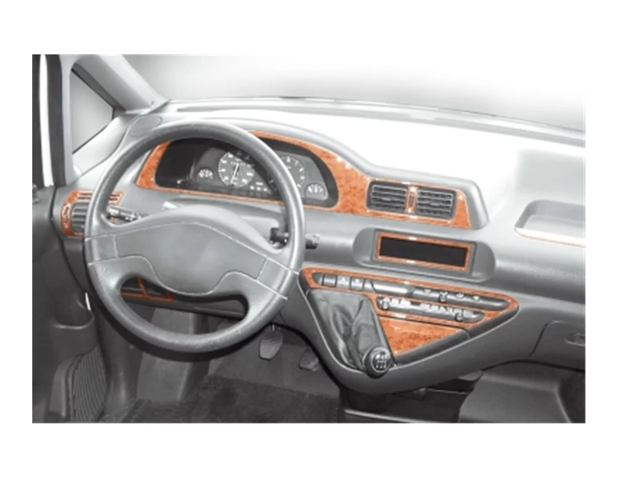 Citroen Jumpy 01.96-12.06 3D Interior Dashboard Trim Kit Dash Trim Dekor 9-Parts - 1 - Interior Dash Trim Kit