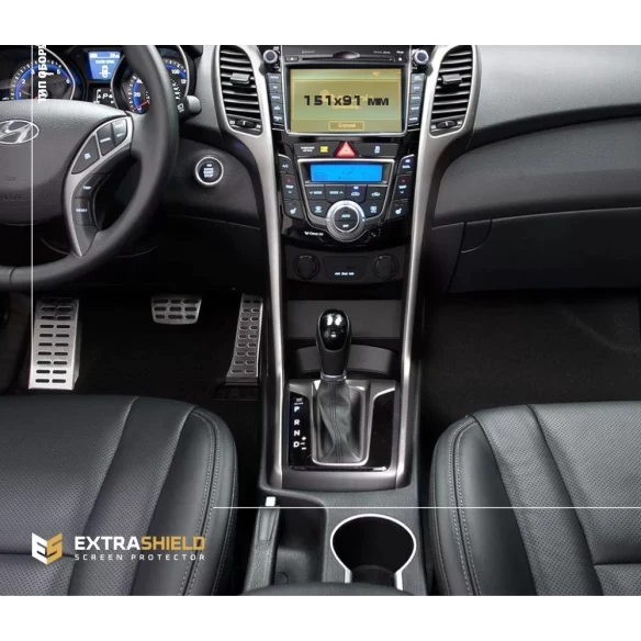 Hyundai Elantra 2018 - Present Multimedia 7" ExtraShield Screeen Protector