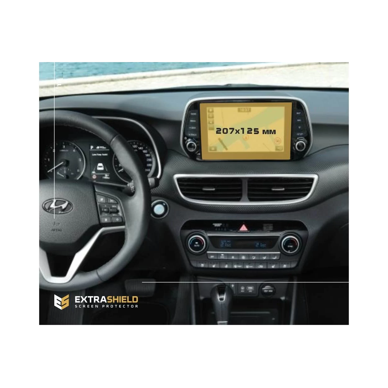 Hyundai Tucson 2018 - Present Multimedia 8" ExtraShield Screeen Protector