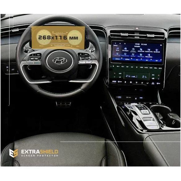 Hyundai Tucson 2021 - Present Digital Speedometer ExtraShield Screeen Protector