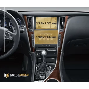 Infiniti Q50 (V37) 2016 - Present Multimedia + Climate-Control 7-8" ExtraShield Screeen Protector