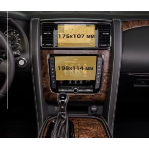 Infiniti QX80 (Z62) 2020 - Present Multimedia + Climate-Control 7-8" ExtraShield Screeen Protector