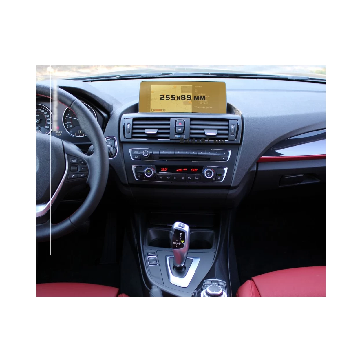 BMW 1 Series (F20) 2015 - 2020 Multimedia NBT EVO 10,2" ExtraShield Screeen Protector