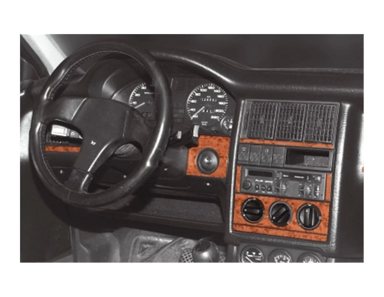 Audi 80 90 B4 10.86-01.95 3D Interior Dashboard Trim Kit Dash Trim Dekor 11-Parts - 1 - Interior Dash Trim Kit