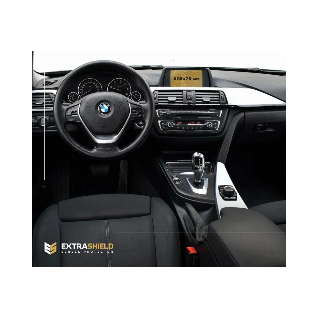 BMW 4 Series (F32) 2013 - 2017 Multimedia 8,8" ExtraShield Screeen Protector