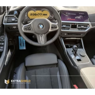 BMW 4 Series (G22) 2020 - Present Digital Speedometer (Central) 12,3" ExtraShield Screeen Protector