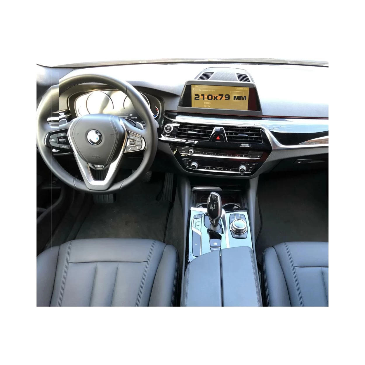 BMW 5 Series (G30) 2016 - Present Multimedia 8,8" ExtraShield Screeen Protector