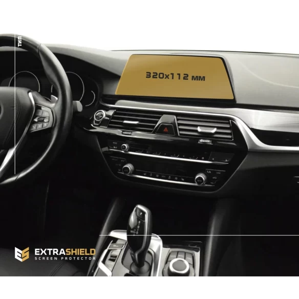 BMW 5 Series (G30) 2016 - Present Multimedia 10,25" ExtraShield Screeen Protector