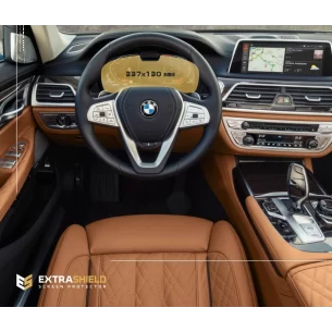 BMW 7 Series (G11/G12) 2019 - Present Digital Speedometer (without camera) 12,3" ExtraShield Screeen Protector