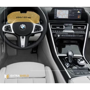 BMW 8 Series (G14-16) 2018 - Present Digital Speedometer (with sensor) 12,3" ExtraShield Screeen Protector