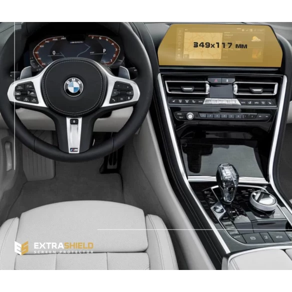 BMW 8 Series (G14-16) 2018 - Present Multimedia 12,3" ExtraShield Screeen Protector