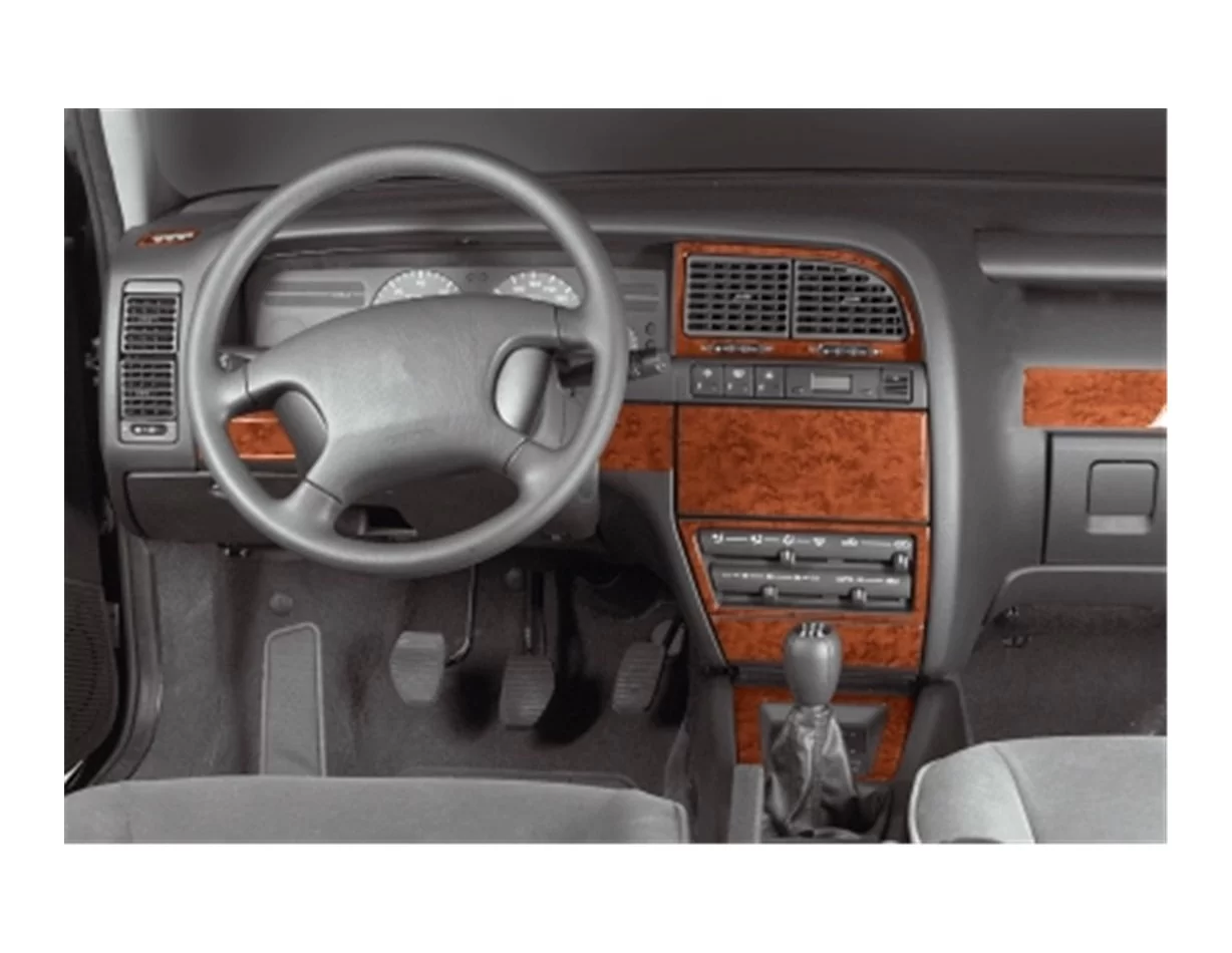 Citroen Xantia II 01.1998 3D Interior Dashboard Trim Kit Dash Trim Dekor 18-Parts - 1 - Interior Dash Trim Kit