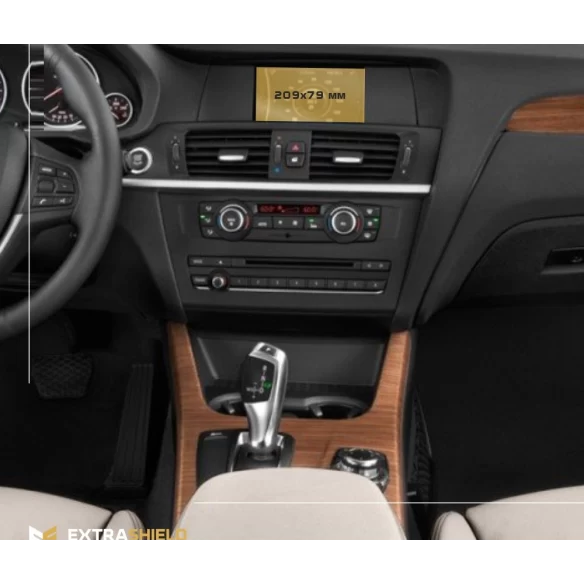 BMW X3 (F25) 2010 - 2014 Multimedia 8,8" ExtraShield Screeen Protector