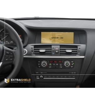 BMW X3 (F25) 2014 - 2017 Multimedia NBT 8,8" ExtraShield Screeen Protector