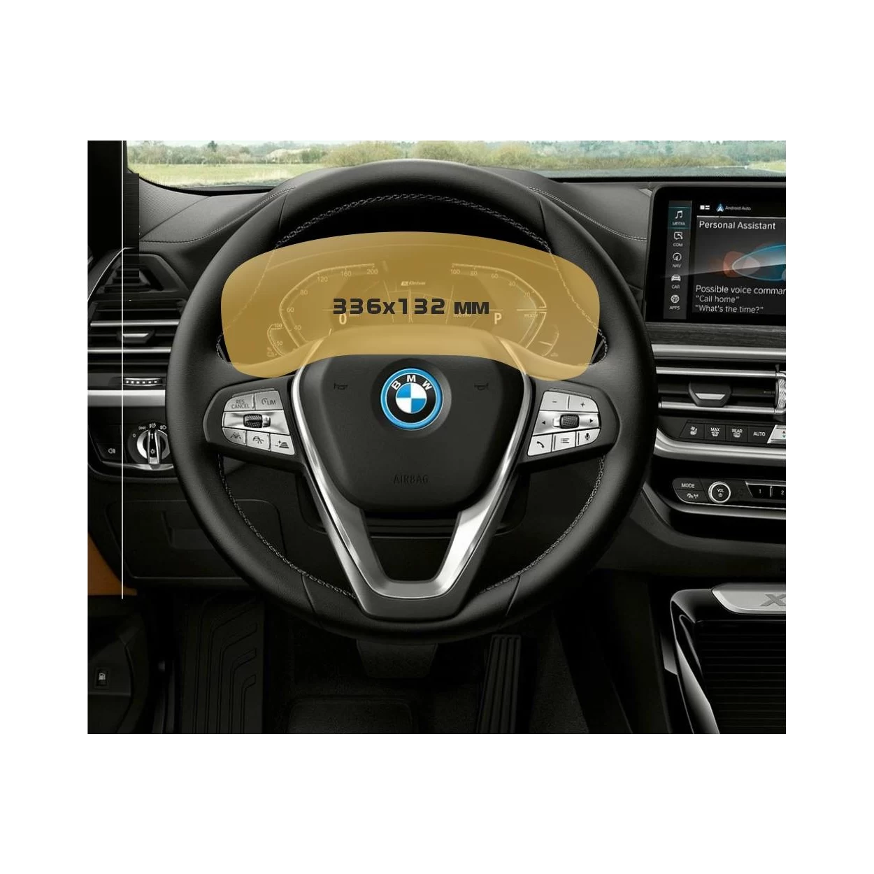 BMW X3 (F25) 2010 - 2017 Multimedia NBT EVO 10,2" ExtraShield Screeen Protector