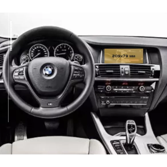 BMW X4 (F26) 2014 - 2018 Multimedia 8,8" ExtraShield Screeen Protector