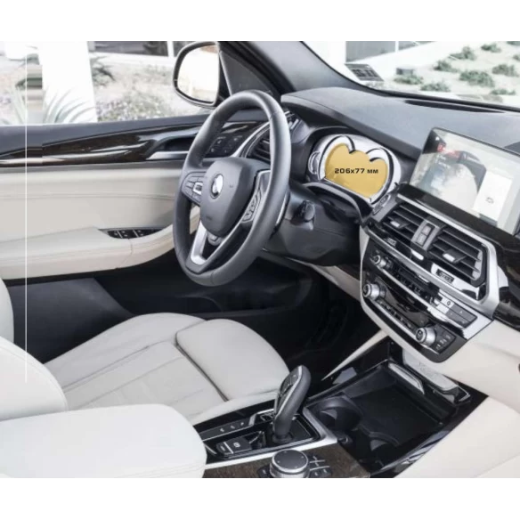 BMW X4 (G02) 2018 - 2021 Digital Speedometer (Central) 12,3" ExtraShield Screeen Protector