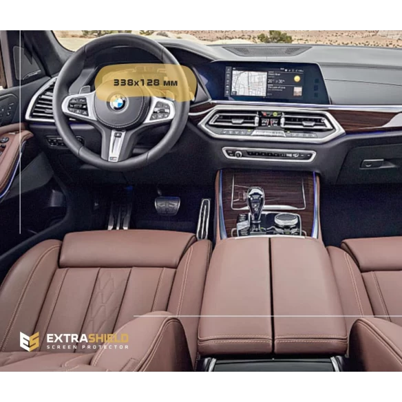 BMW X5 (G05) 2018 - Present Digital Speedometer (without sensor) 12,3" ExtraShield Screeen Protector