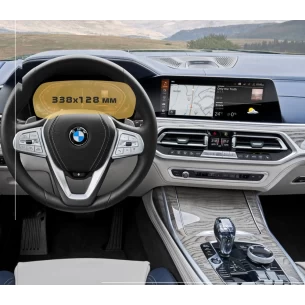 BMW X6 (G06) 2019 - Present Digital Speedometer (without sensor) 12,3" ExtraShield Screeen Protector