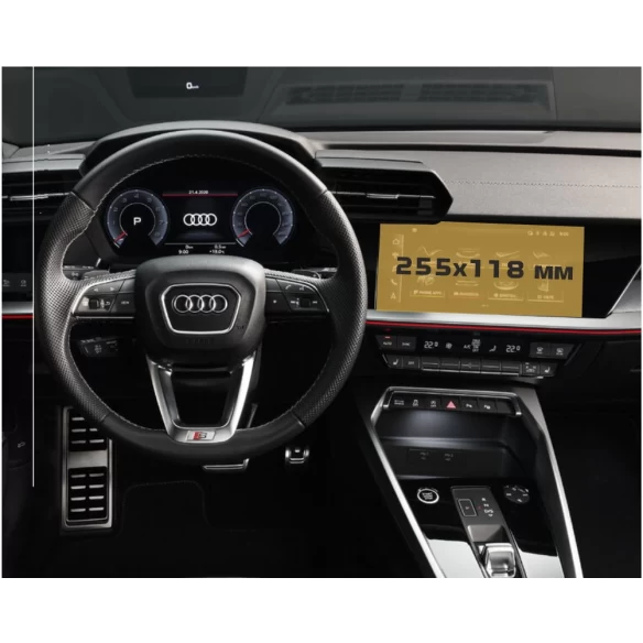 Audi A3 (8Y) 2020-Presnt. Multimedia MMI Navigation plus 10,1" ExtraShield Screeen Protector