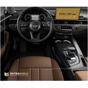Audi A4 (B9) Facelift 2019 - Present Multimedia MMI 10,1" ExtraShield Screeen Protector