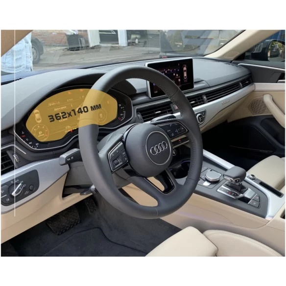 Audi A5 (F5) Pre-facelift 2016 - 2020 Digital Speedometer ExtraShield Screeen Protector