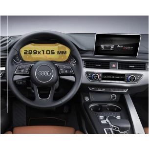 Audi A5 (F5) Pre-facelift 2016 - 2020 Digital Speedometer Audi Virtual Cockpit 12" ExtraShield Screeen Protector