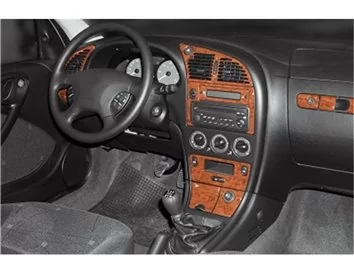 Citroen Xsara II 11.1999 3D Interior Dashboard Trim Kit Dash Trim Dekor 18-Parts - 1 - Interior Dash Trim Kit
