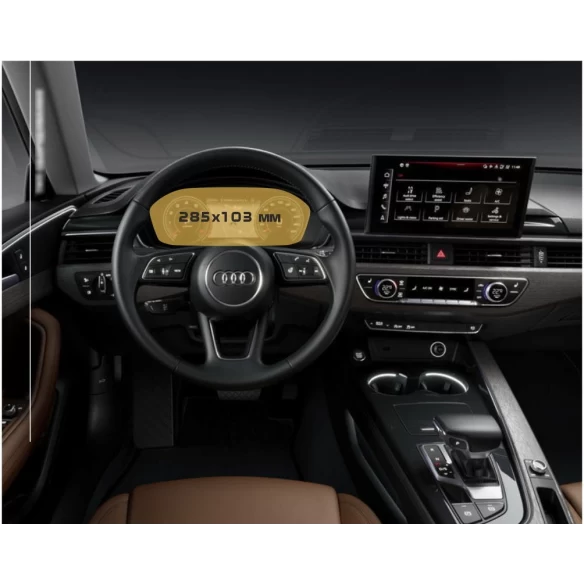 Audi A5 (F5) Facelift 2019 - Present Digital Speedometer Audi Virtual Cockpit 12,3" ExtraShield Screeen Protector