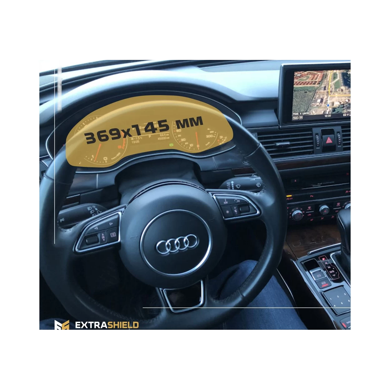 Audi A6 (?8) 2018 - Present Digital Speedometer ExtraShield Screeen Protector