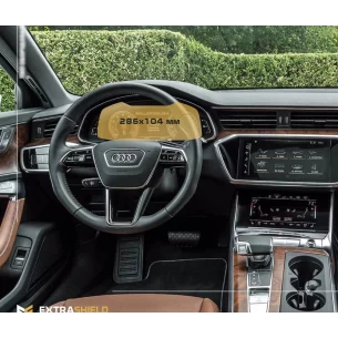 Audi A6 (x8) 2018 - Present Digital Speedometer Audi Virtual Cockpit 12,3" ExtraShield Screeen Protector