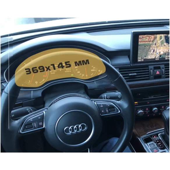 Audi A7 II (4K) 2017 - Present Digital Speedometer ExtraShield Screeen Protector