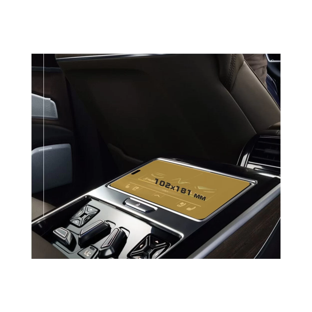 Audi A8 (D5) 2019 - Present Mobile office Samsung SM-T230NZ 7" ExtraShield Screeen Protector