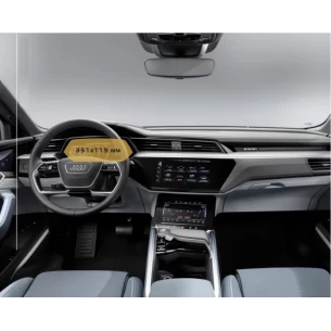 Audi E-tron GT (RS) 2021 - Present Digital Speedometer 12,3" ExtraShield Screeen Protector