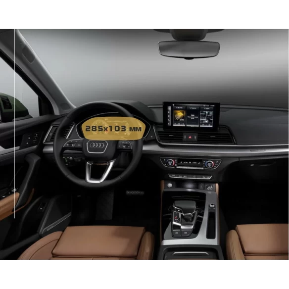 Audi Q5 II (FY) 2021 2020 - Present Digital Speedometer Audi Virtual Cockpit 8,3" ExtraShield Screeen Protector