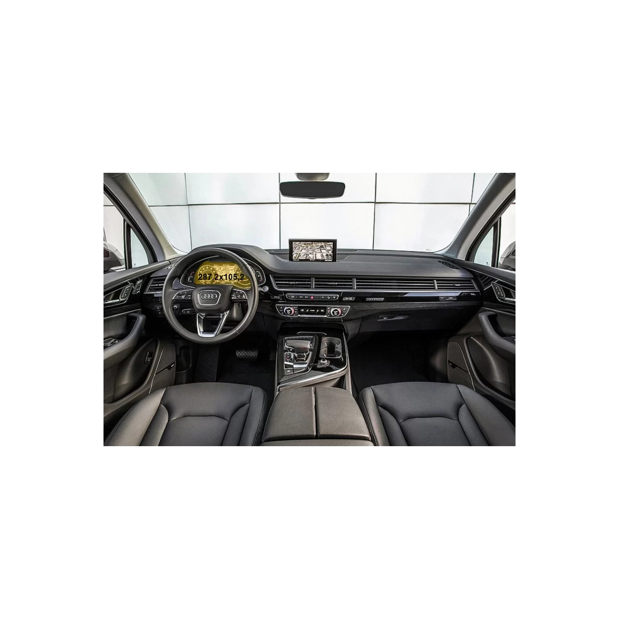 Audi Q7 II (4M) Pre-facelift 2016 - 2019 Digital Speedometer Audi Virtual Cockpit 12" ExtraShield Screeen Protector